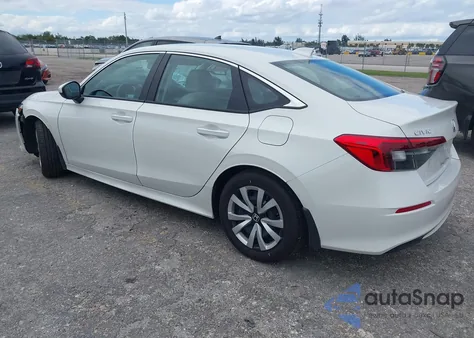 2024 Honda Civic Lx из США, поврежденный, VIN 2HGFE2F26RH553634